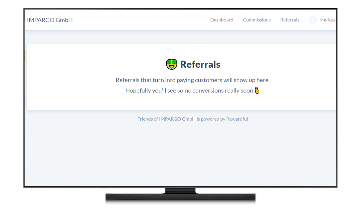 rewardful referrals