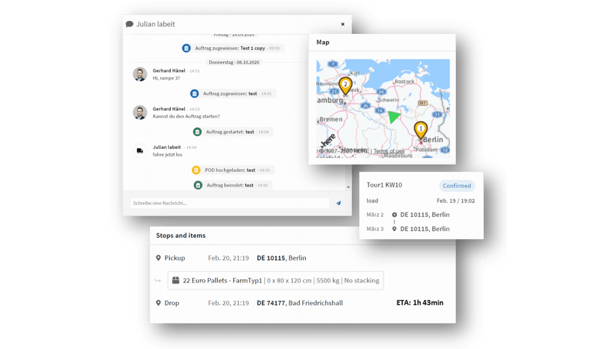 Transport Management Software für KMU