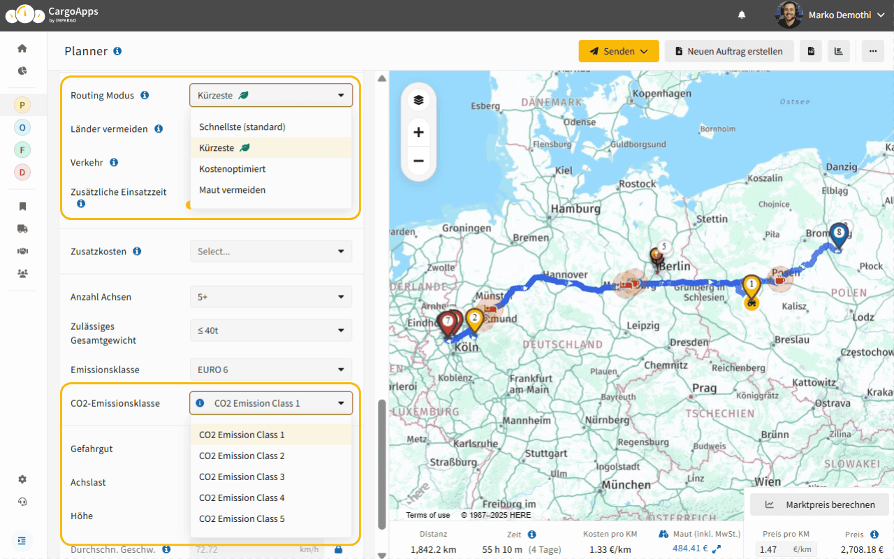 Nachhaltige-Lkw-Routenplanung-mit-CO2-Impargo-TMS