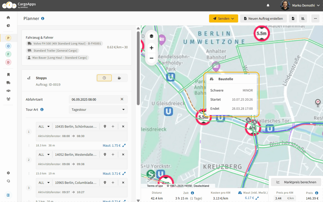 Lkw-Routenplaner-Live-Verkehrsinformationen-Impargo-TMS