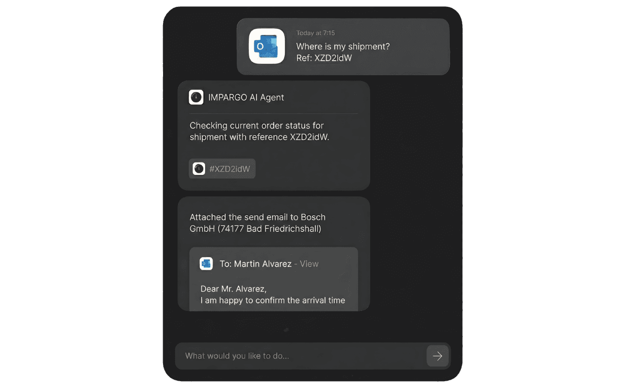 Track & Trace_ answer _Where is my shipment__ automatically