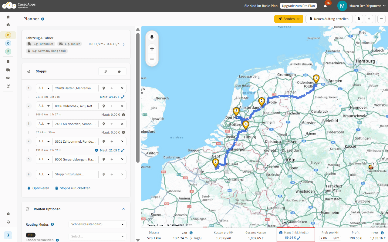 niederländischer-Mautvergleichsrechner-impargo-tms