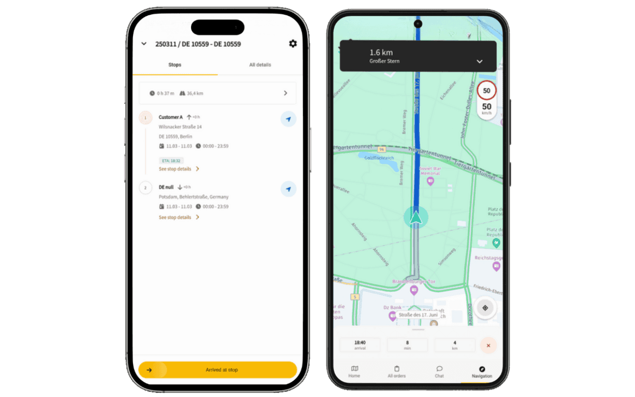 Fleet Routing App Truck Fleet Management Software